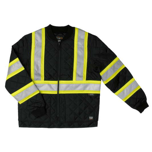 S432 Quilted Safety Jacket