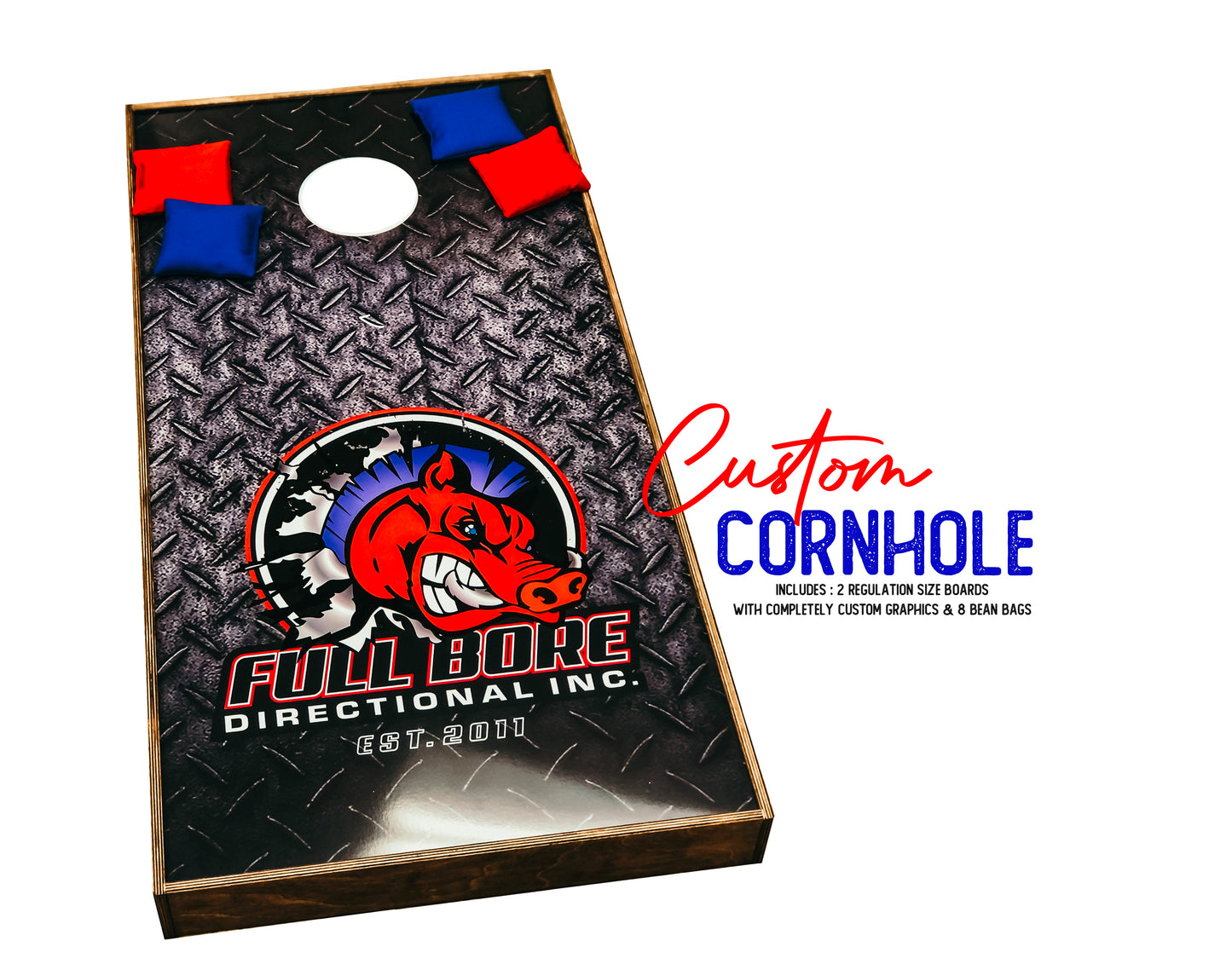 Custom Cornhole Set